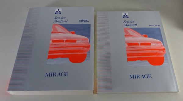 Workshop Manual / Service Manual Mitsubishi Colt / Mirage C50 from 1992