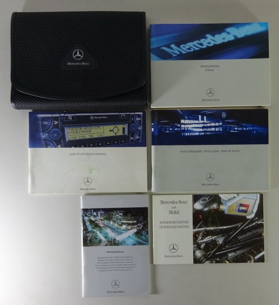 Bordmappe + Betriebsanleitung Mercedes Benz B-Klasse W245 Stand 08/2004