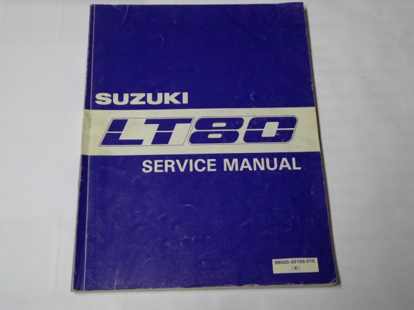 Werkstatthandbuch Workshop Manual Suzuki LT 80 Quad, Stand 1990