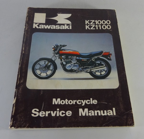 Workshop Manual / Werkstatthandbuch Kawasaki KZ 1000 / KZ 1100 from 12/1982