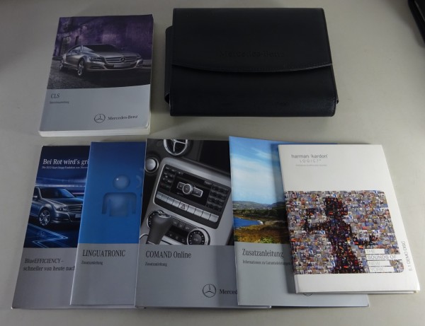 Bordmappe + Betriebsanleitung Mercedes-Benz CLS C218 250, 350, 500 / 63 AMG