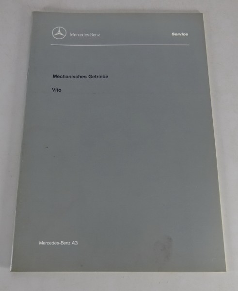 Werkstatthandbuch Funktionsbeschreibung Mercedes Benz Mechanisches Getriebe Vito