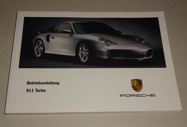 Betriebsanleitung / Handbuch Porsche 911 Turbo Typ 996 Modelljahr 2001