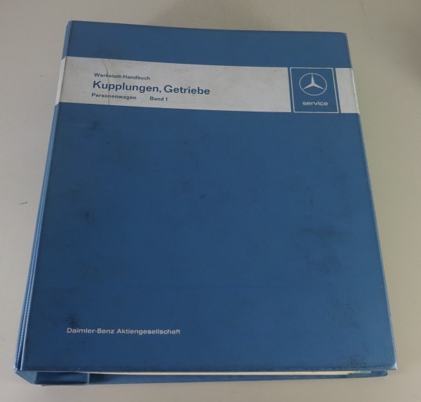 Werkstatthandbuch Mercedes Benz Kupplung Getriebe R107 W116 W114 W115 ab 1971