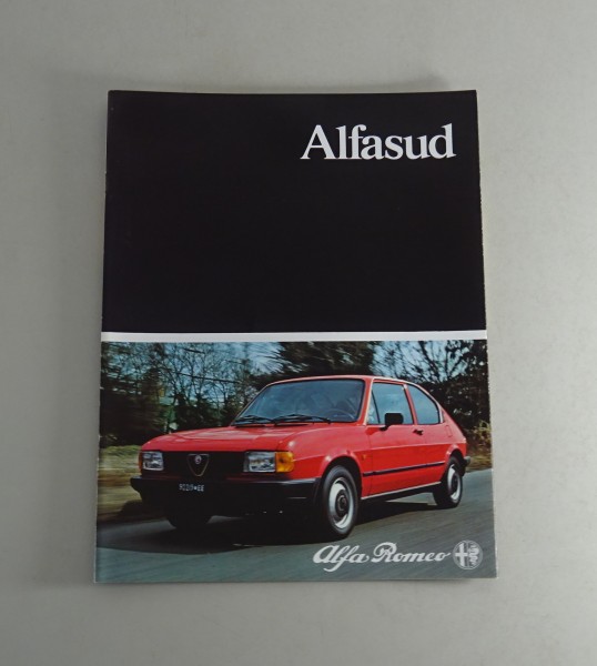 Prospekt / Broschüre Alfa Romeo Alfasud Berlina / TI 1,3 / 1,5 Stand 01/1982