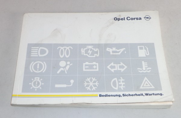 Betriebsanleitung / Handbuch Opel Corsa B Stand 04/1995