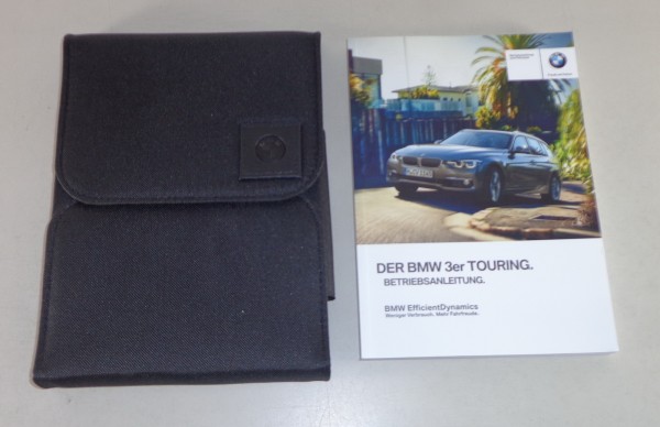 Bordmappe + Betriebsanleitung BMW 3er Touring F31 Stand 10/2016