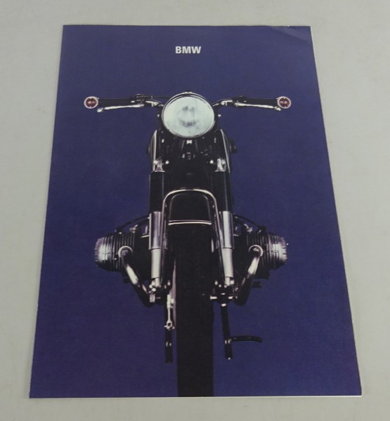 Prospekt / Broschüre BMW R 27 / 50 / 60 / 69 S Stand 09/1966