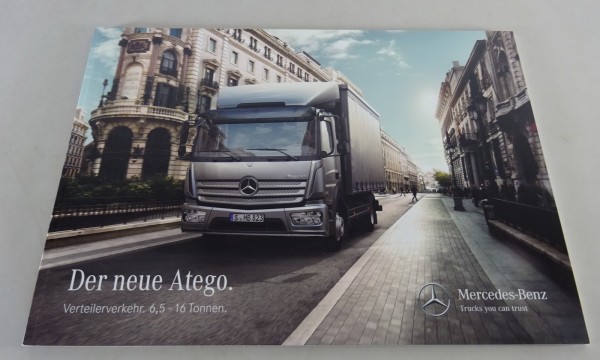 Prospekt Mercedes - Benz | Der neue Atego. Verteilerverkehr 6,5 - 16 t von 2013