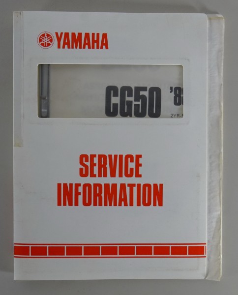 Werkstatthandbuch Service Information Yamaha CG 50 ´88 Stand 11/1987