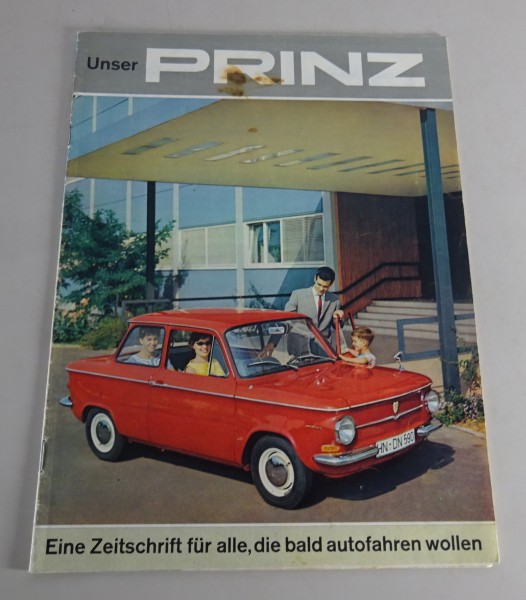 Magazin / Prospekt / Broschüre NSU Prinz III / 4 / Sportprinz