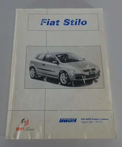 Schulungsunterlage Fiat Stilo von 08/2001