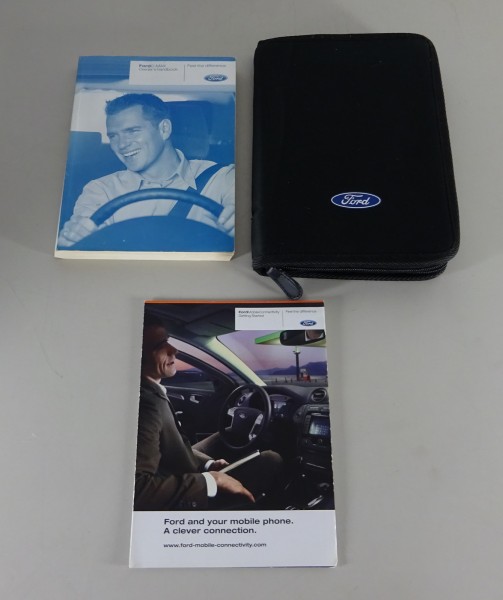 Wallet + Owner's Manual / Handbook Ford C-Max from 09/2010