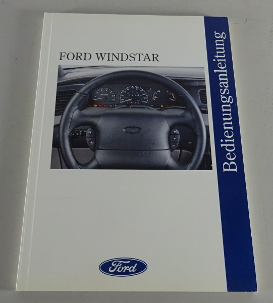 Betriebsanleitung / Handbuch Ford Windstar Stand 12/1995