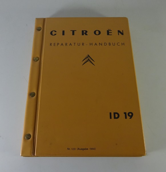 Werkstatthandbuch / Reparaturleitfaden Citroen ID 19 Stand ab 09/1966