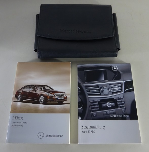 Bordmappe + Betriebsanleitung / Handbuch Mercedes-Benz E-Klasse W212 Stand 2011