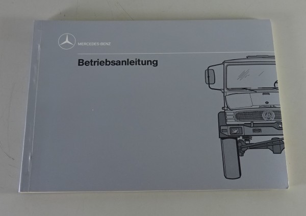 Betriebsanleitung / Handbuch Mercedes Benz-Unimog 417 U 800 - U 1150 Stand 1989