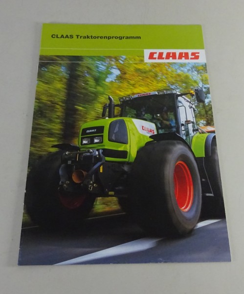 Prospekt Claas Traktorprogramm Celtis / Ares / Atles / Xerion / Pales v. 2003