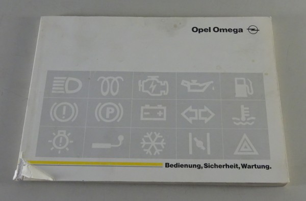 Betriebsanleitung Handbuch Opel Omega A Stand 02/1991