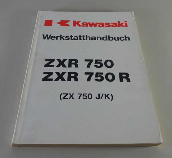 Werkstatthandbuch / Reparaturanleitung Kawasaki ZXR 750 / 750 R (ZX 750 J/K)