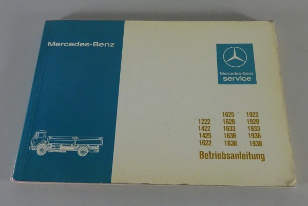 Betriebsanleitung / Handbuch Mercedes Benz LKW NG 80 mit OM 421 - 423 '04/1985