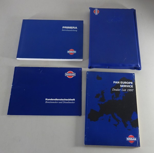 Bordmappe mit Betriebsanleitung / Handbuch Nissan Primera Stand 01/1997