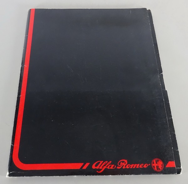 Pressemappe / Presseinformation + Prospekt Alfa Romeo 164