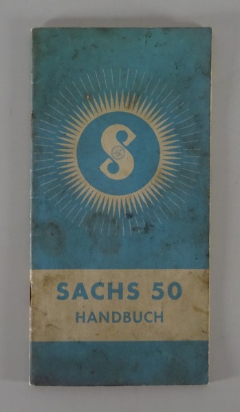 Betriebsanleitung / Handbuch Sachs Moped 50 ccm Stand 11/1953