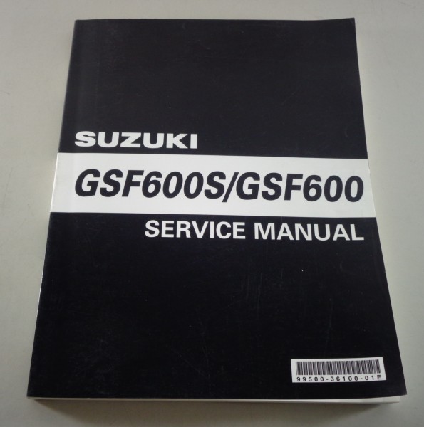 Workshop Manual / Werkstatthandbuch Suzuki GSF 600 / S Bandit from 12/1999