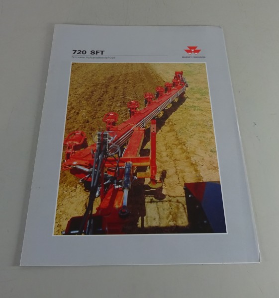 Prospekt / Broschüre Massey Ferguson MF 720 SFT 61080 / 71080 / 81080