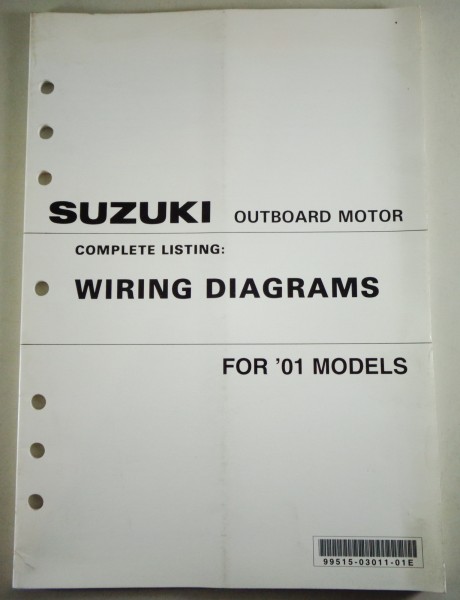 Wiring Diagrams Suzuki Outboard Motor For 2001 Models