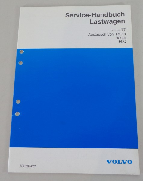 Werkstatthandbuch Volvo LKW FLC Räder von 1996