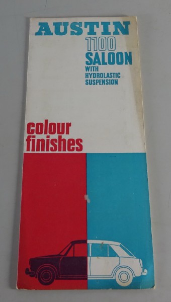 Farbmuster Austin 1100 Saloon ADO16 with Hydrolastic Suspension - original