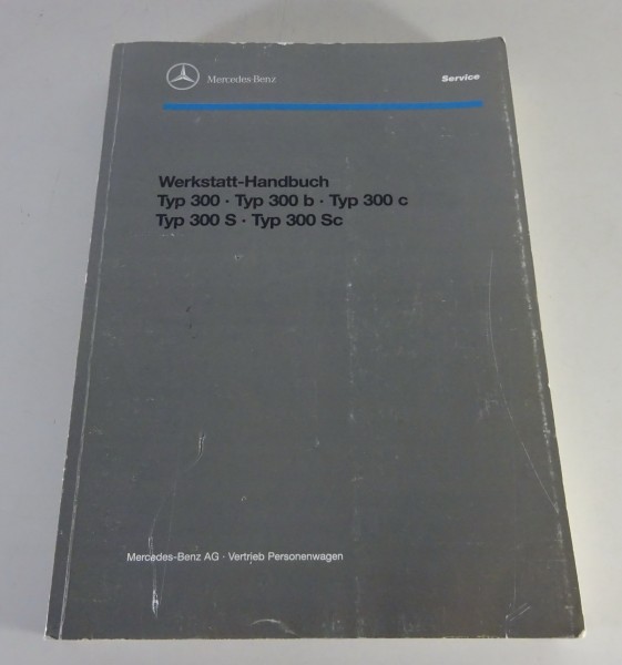 Werkstatthandbuch Mercedes-Benz Adenauer W186 300, b, c / W188 300 S, Sc bis´56