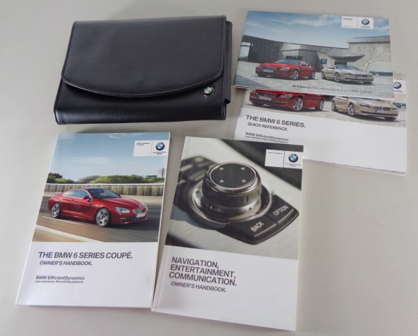 Owner's Manual + Wallet 6-Series BMW F13 Coupé 640i - 640d / xDrive from 2012