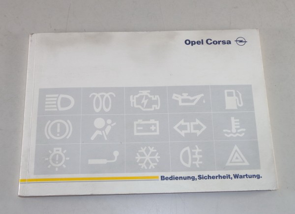 Betriebsanleitung / Handbuch Opel Corsa B, Stand 10-1994