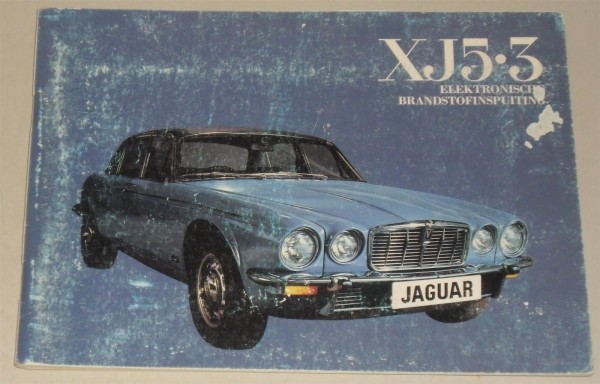 Instructieboekje / Handleiding Jaguar XJ 12 5.3 litre Serie II von 1974