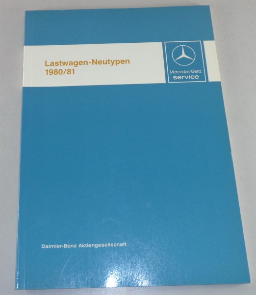 Werkstatthandbuch Mercedes Benz NG80 1625 - 2638 Neutypen 1980/81 von 1981