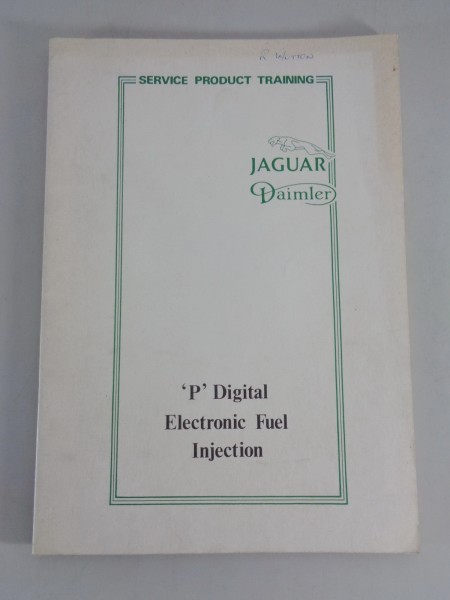 Schulungsunterlagen Digital Electronic Fuel Injection für Jaguar XJ12 + XJ-S V12