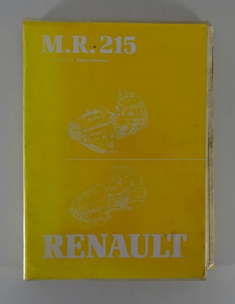 Werkstatthandbuch Renault R 5 / 12 / 16 / 15 / 17 / 18 Getriebe 4139-4141 / 1979