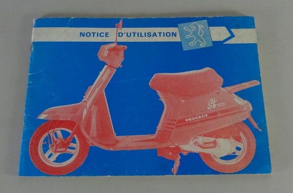 Betriebsanleitung / Handbuch Peugeot ST 50 L Roller auf französisch