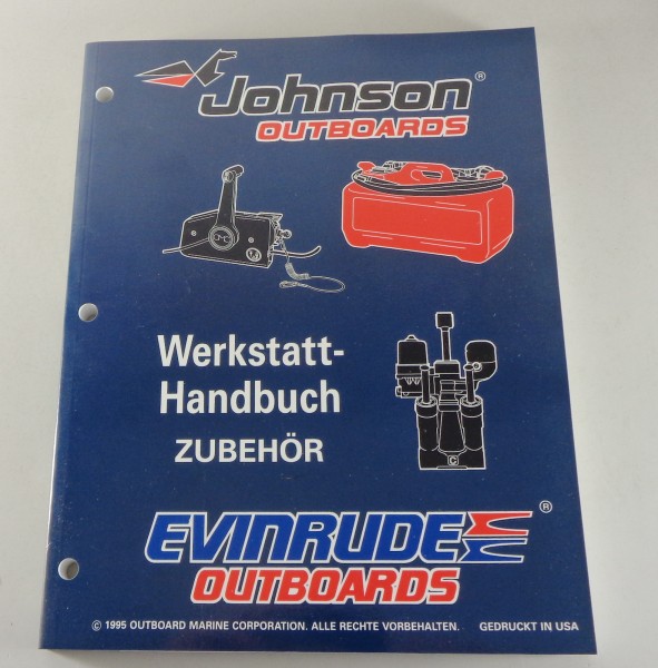 Werkstatthandbuch Johnson Außenborder Bootsmotor Zubehör von 1995