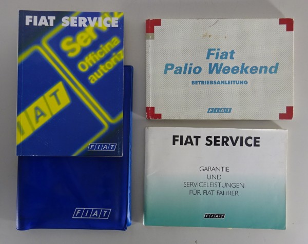 Bordmappe + Betriebsanleitung / Handbuch Fiat Palio Weekend Stand 01/2001