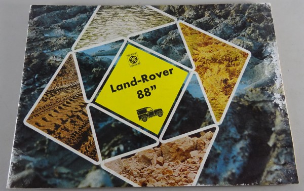 Prospekt / Broschüre Land Rover 88 Serie III Stand 09/1975
