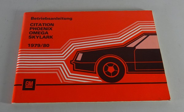 Betriebsanleitung Chevrolet / Pontiac / Oldsmobile / Buick von 1979/80 Deutsch