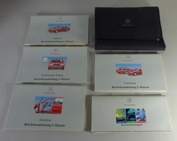 Bordmappe mit Betriebsanleitung Mercedes Benz C-Klasse W202 Stand 06/1998