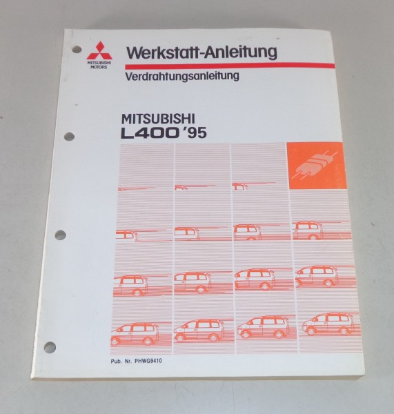 Werkstatthandbuch Elektrik / Schaltpläne Mitsubishi L400 ab Baujahr 1995