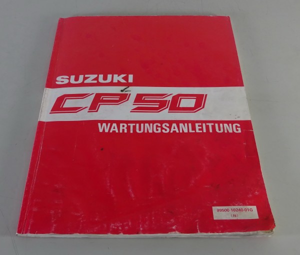 Werkstatthandbuch Suzuki CP 50 Roller von 10/1990
