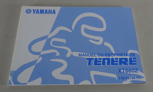 Manual Del Propietario Yamaha XT 660 Z Tenere Stand 03/2008