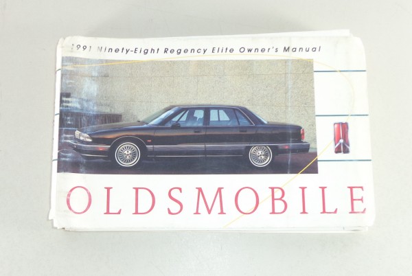 Owner's Manual / Betriebsanleitung Oldsmobile Ninety-Eight Regency Elite von 91